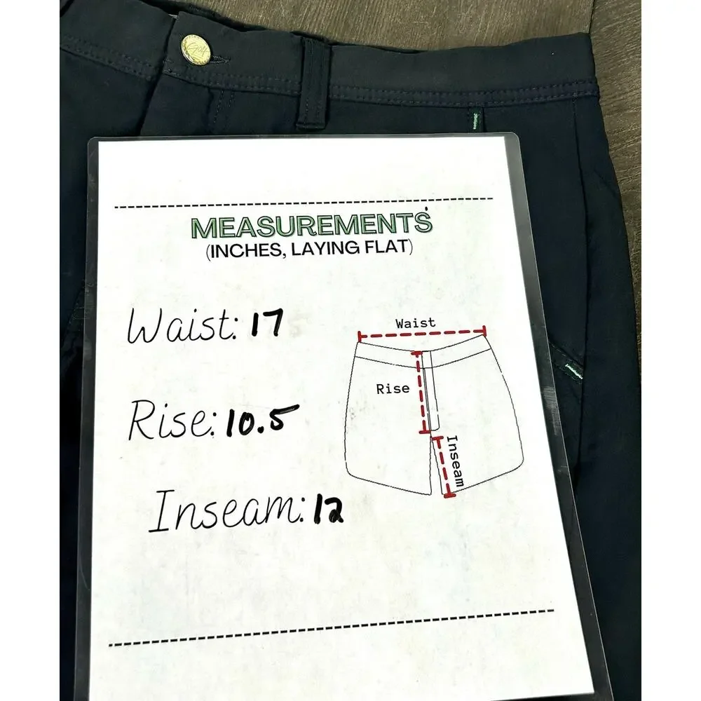 Alberto Golf Shorts Mens 34 US (50 EU) Black Master Modern Fit Performance 3XDRY - Picture 8 of 9